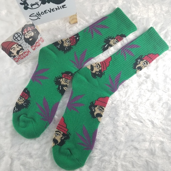 HUF × Cheech & Chong × 420 Plantlife Socks - Picture 3 of 6